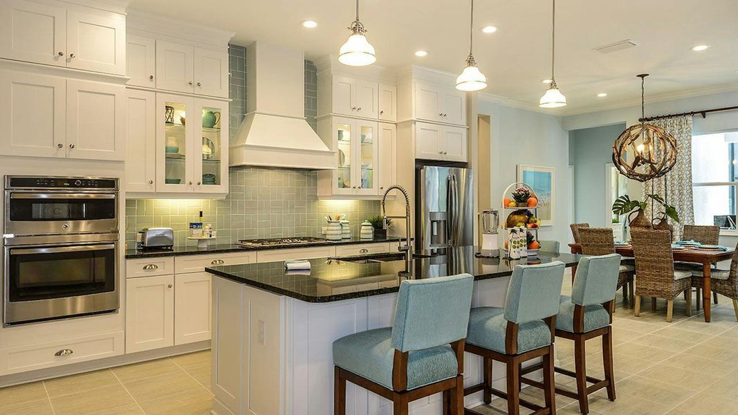 Furnished interior view inside a new home in Grand Park Real Estate and Homes for Sale in Sarasota, FL - Neal Communities, Sarasota (Image 2).