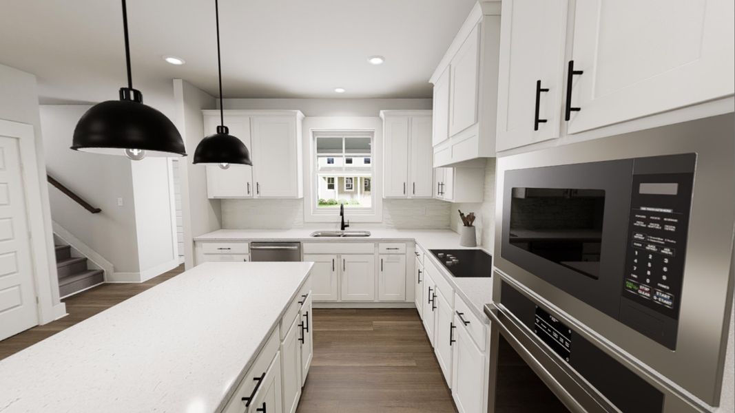 Furnished interior view inside a new home in Ponder, Wendell (Image 13).