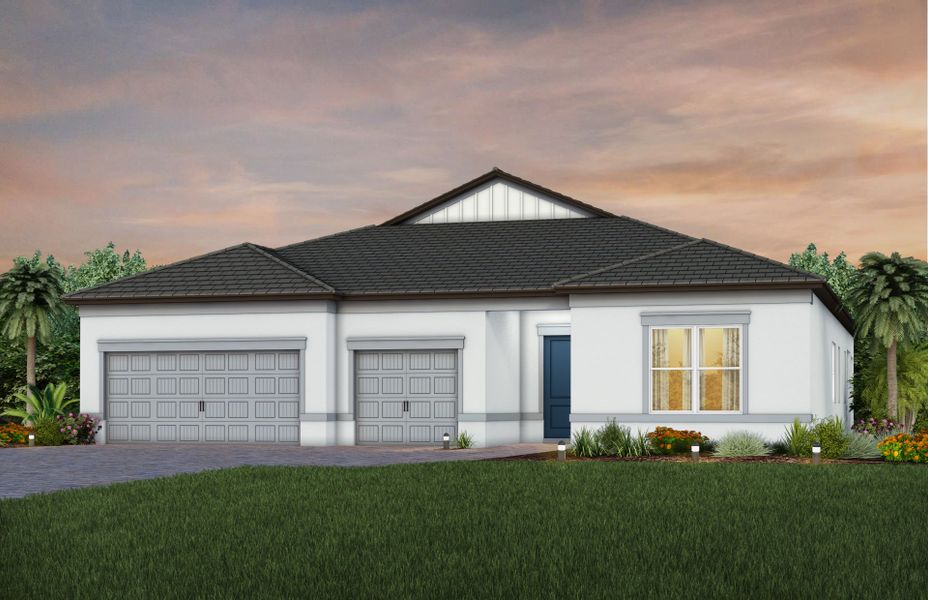 Representative exterior photo of a completed home built from the Renown by Del Webb in Explore Verona, Dade City, FL (Image 21).