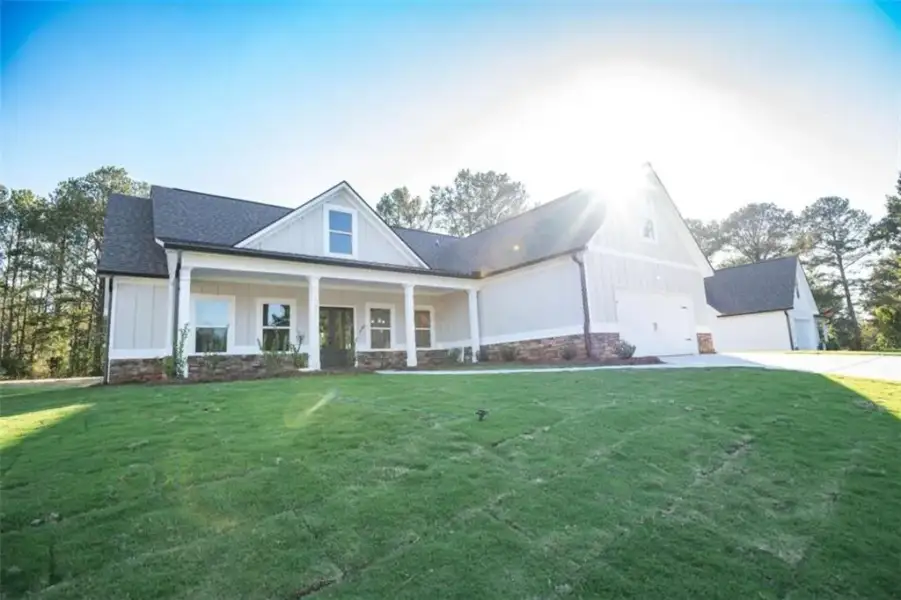 Exterior details and patio area of a home in , Douglasville (Image 4).