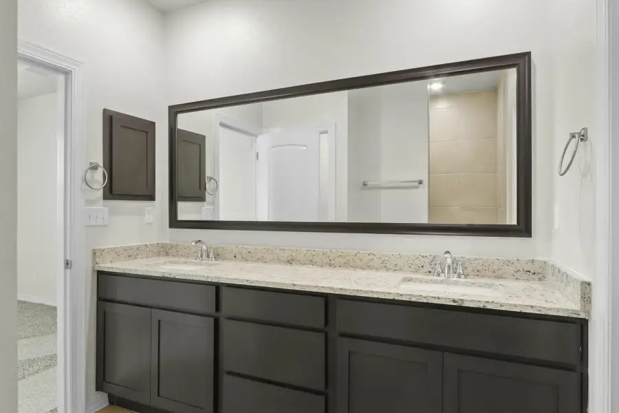 Representative furnished interior of a home built from the Prickly Pear by View Homes in Paseo del Este, El Paso (Image 7).