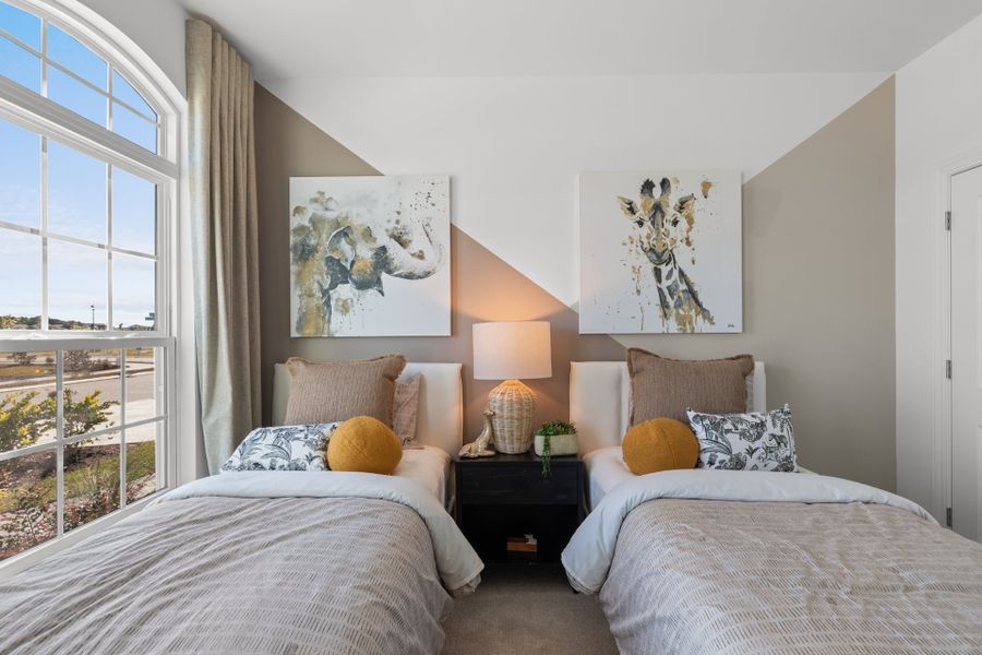 Representative furnished interior of a home built from the The Shorebreak by Chesapeake Homes in Coastal Club of the Carolinas, Calabash (Image 7).