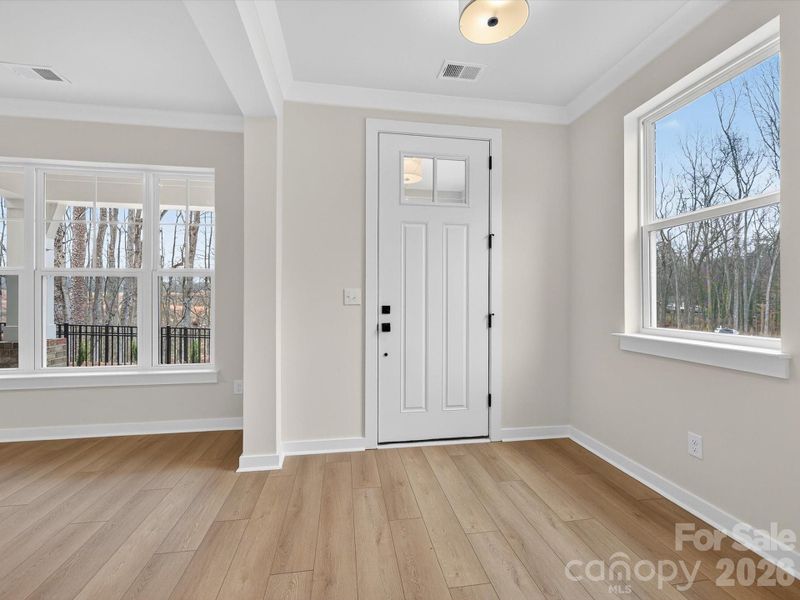 Spacious, unfurnished interior of a new home in Whitley Preserve – Park Collection, Mint Hill (Image 20).