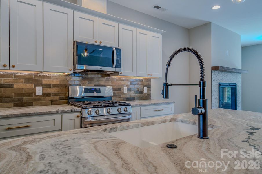 Furnished interior view inside a new home in , Asheville (Image 5).