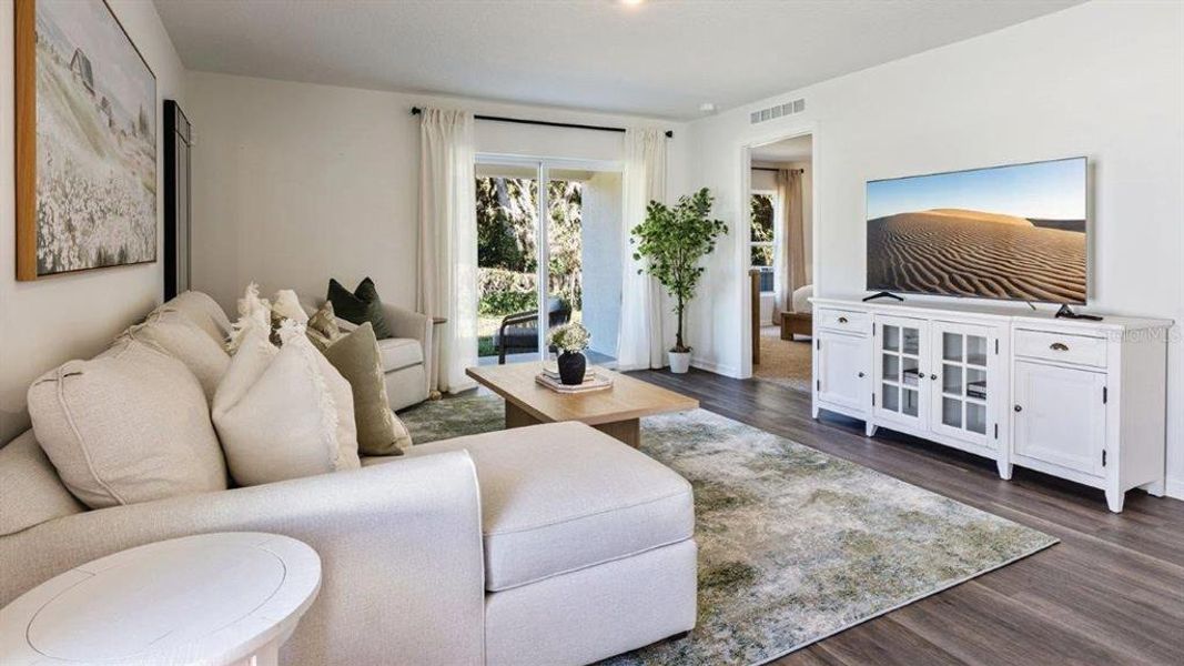 Furnished interior view inside a new home in , Lakeland (Image 3).