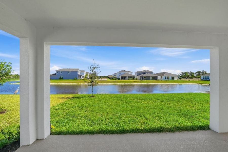 Exterior details and patio area of a home in Veranda Oaks, Port St. Lucie (Image 3). Exterior details and patio area of a home in Veranda Oaks, Port St. Lucie (Image 3).