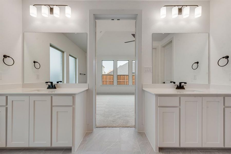 Furnished interior view inside a new home in Hillside Village, Celina (Image 12).