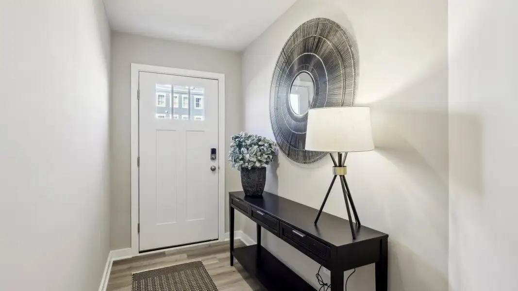 Representative furnished interior of a home built from the Regent - Finished Basement by D.R. Horton in Harrison Valley, Simpsonville (Image 3).
