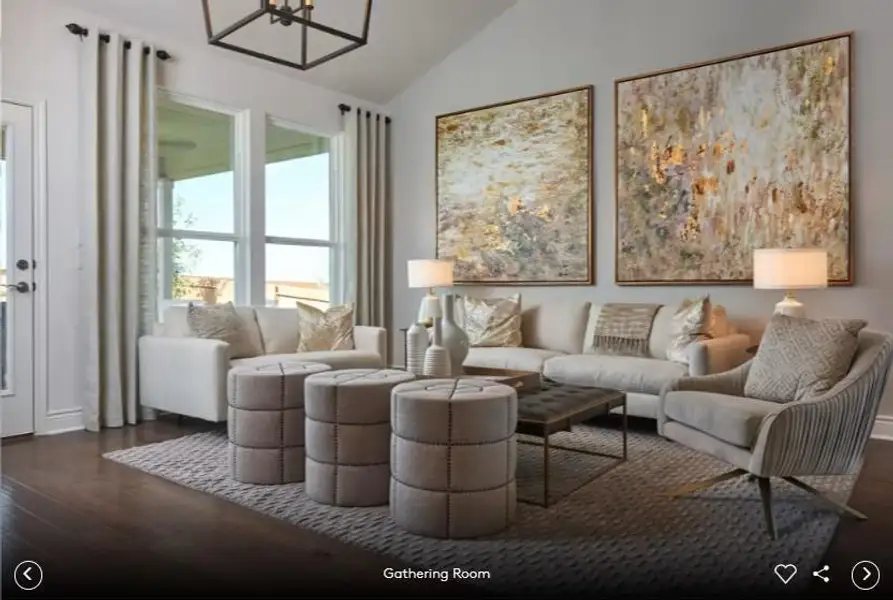 Interior photos- Photo of Pulte model home with same floor plan, not of actual home listed.