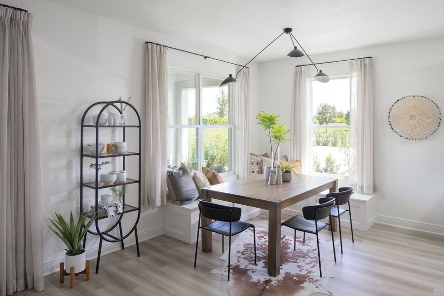 Representative furnished interior of a home built from the Hazel by Inland Homes in Avalon West, Spring Hill (Image 18).
