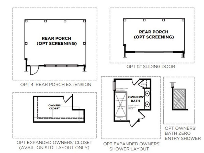 2D floor plan layout for the Cooper N by Saussy Burbank in Nexton - Midtown, Summerville, SC (Image 5). 2D floor plan layout for the Cooper N by Saussy Burbank in Nexton - Midtown, Summerville, SC (Image 5).