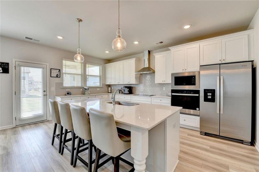Furnished interior view inside a new home in Adagio, Dacula (Image 33).
