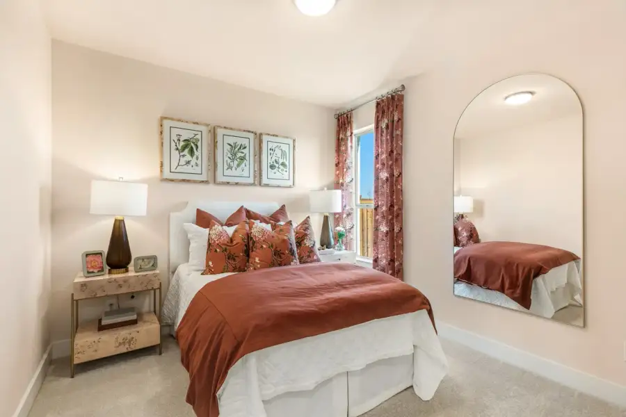 Representative Secondary Bedroom - some options shown