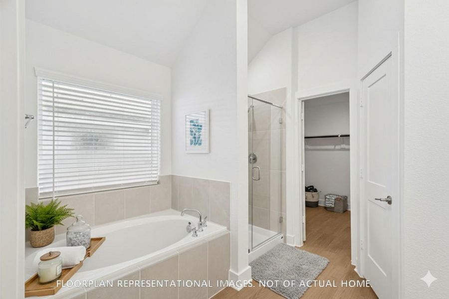 Furnished interior view inside a new home in Magnolia Ridge, Magnolia (Image 8).