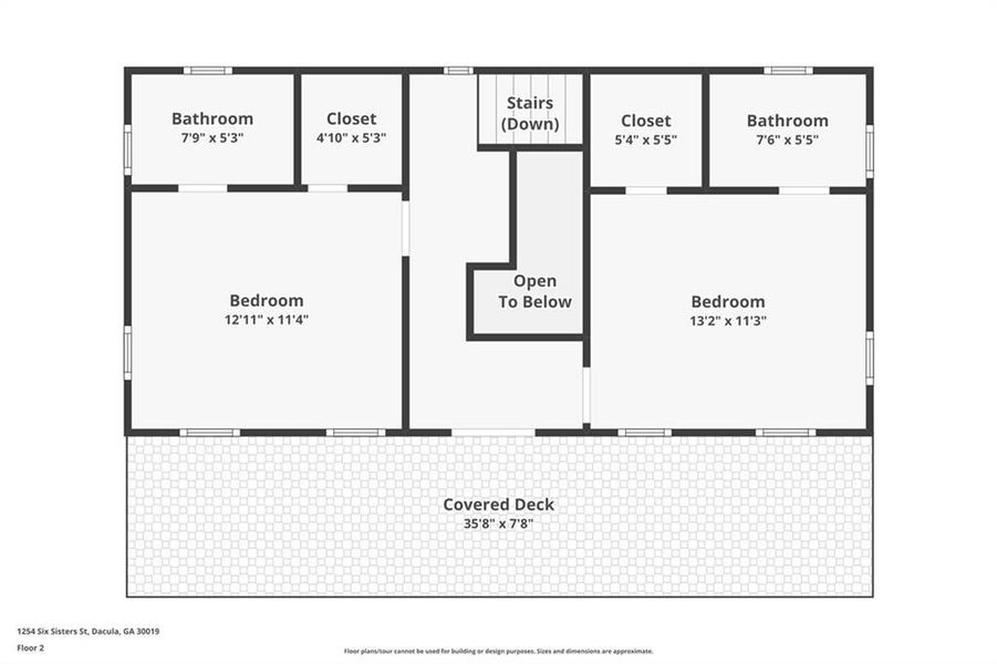 2D floor plan layout of this home in , Dacula, GA (Image 7).