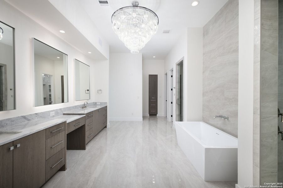 Furnished interior view inside a new home in , San Antonio (Image 8). Furnished interior view inside a new home in , San Antonio (Image 8).