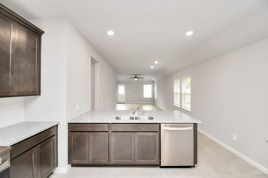 Furnished interior view inside a new home in Montgomery Ridge: Founders Collection, Montgomery (Image 10).
