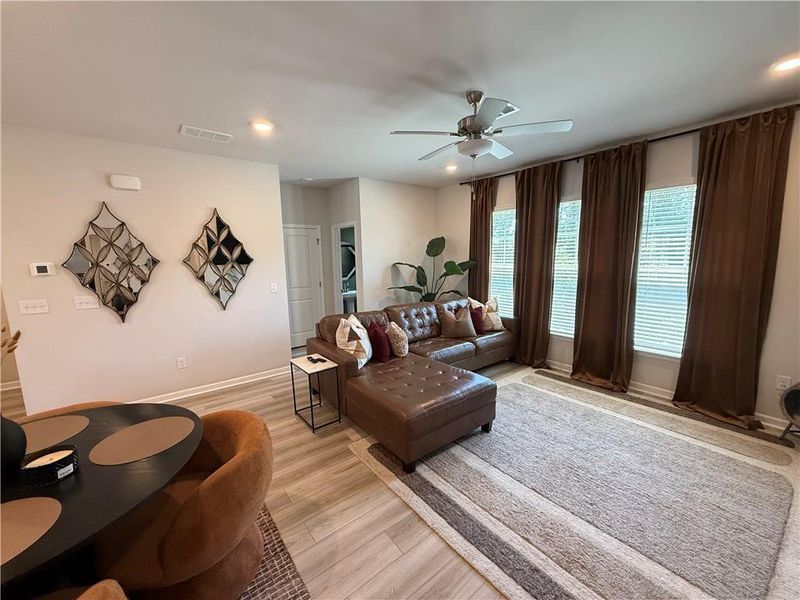 Furnished interior view inside a new home in , Mableton (Image 18).