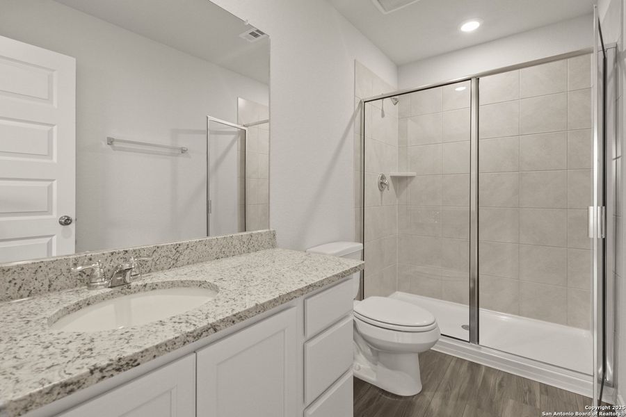 Furnished interior view inside a new home in Dauer Ranch, New Braunfels (Image 7). Furnished interior view inside a new home in Dauer Ranch, New Braunfels (Image 7).