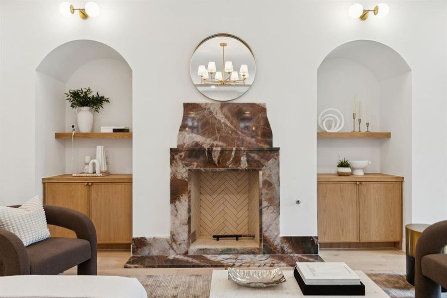 Close-up of interior finishes inside a home in , Dallas (Image 19). Close-up of interior finishes inside a home in , Dallas (Image 19).