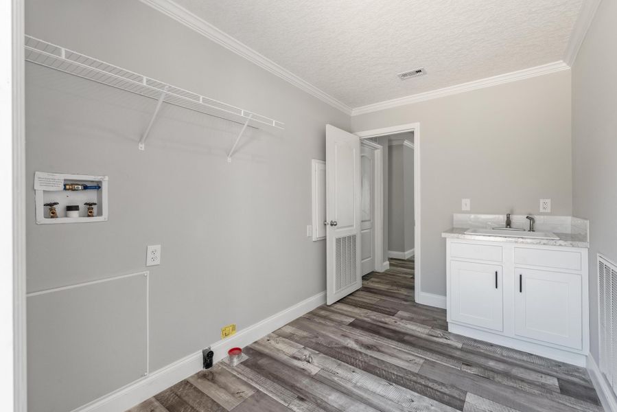 Spacious, unfurnished interior of a new home in , Pineville (Image 39). Spacious, unfurnished interior of a new home in , Pineville (Image 39).