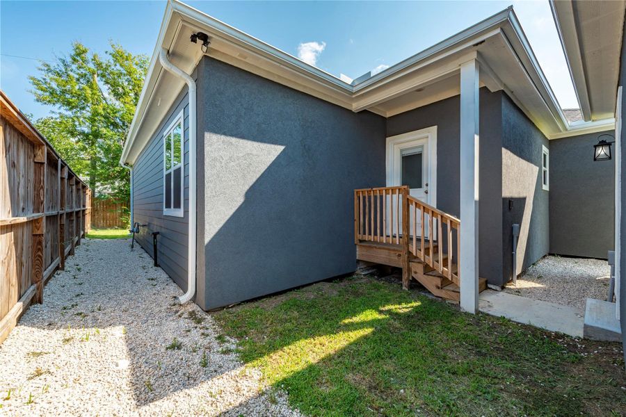 Front exterior of a new home in , Pasadena, TX, highlighting curb appeal (Image 2). Front exterior of a new home in , Pasadena, TX, highlighting curb appeal (Image 2).