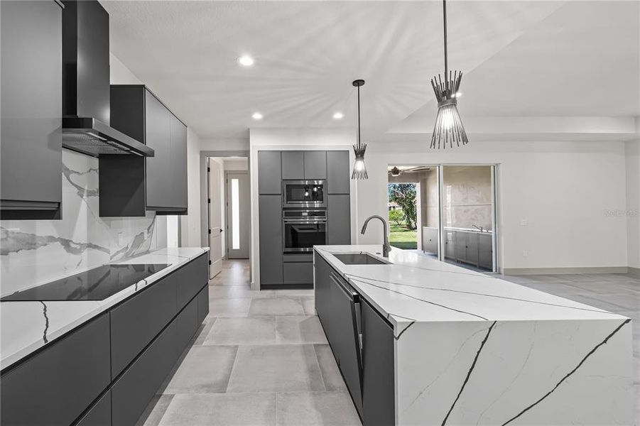 Furnished interior view inside a new home in , Palm Coast (Image 17).