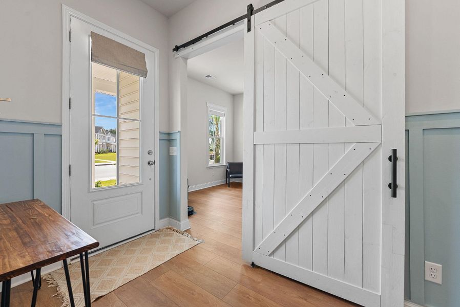 Furnished interior view inside a new home in Heron's Walk at Summers Corner, Summerville (Image 12).
