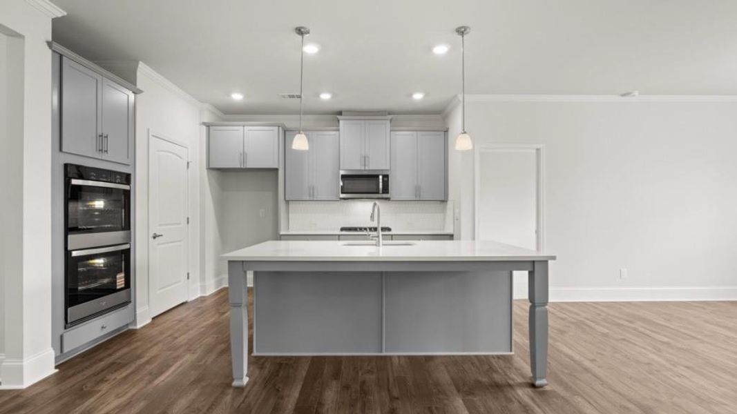 Furnished interior view inside a new home in Hamptons at Riverwood North, Dallas (Image 8).