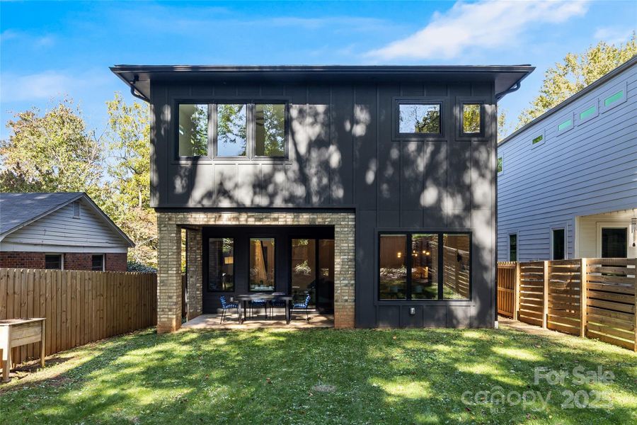 Exterior details and patio area of a home in , Charlotte (Image 23).