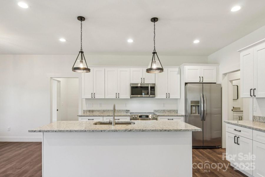Furnished interior view inside a new home in , Hendersonville (Image 5).