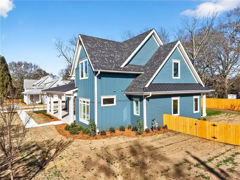 Exterior details and patio area of a home in , Clarkston (Image 4).