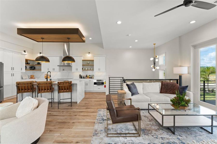 Furnished interior view inside a new home in , Auburndale (Image 8). Furnished interior view inside a new home in , Auburndale (Image 8).