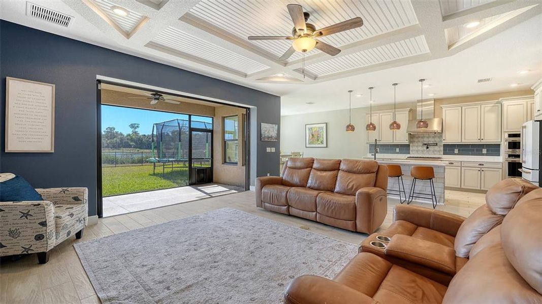 Furnished interior view inside a new home in , Sarasota (Image 16).