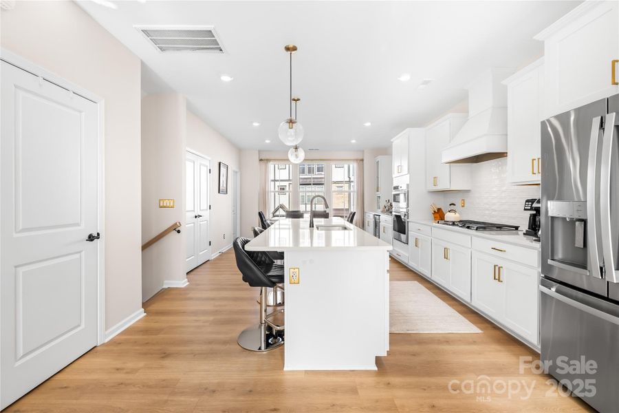 Furnished interior view inside a new home in Parkside Commons, Davidson (Image 8). Furnished interior view inside a new home in Parkside Commons, Davidson (Image 8).