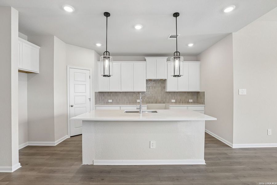 Furnished interior view inside a new home in Thomas Pond, San Antonio (Image 6).