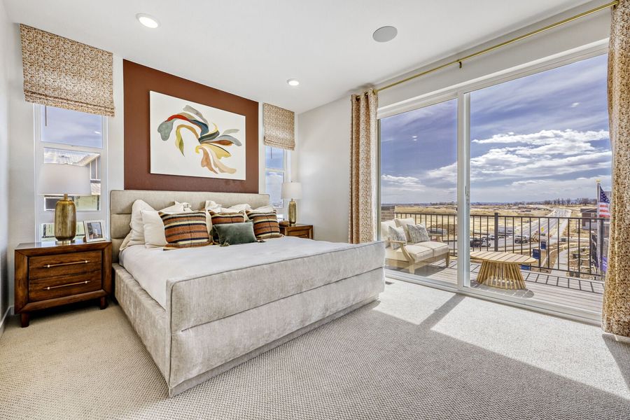 Furnished interior view inside a new home in Uplands, Westminster (Image 8).