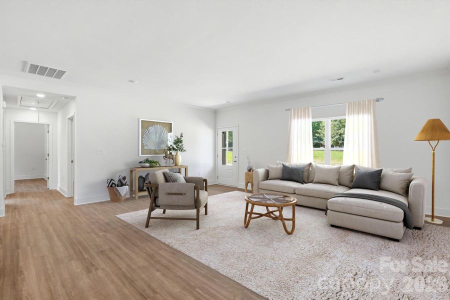 Furnished interior view inside a new home in , Rock Hill (Image 11).