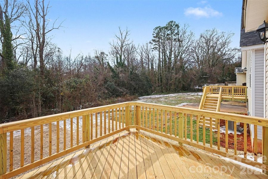 Exterior details and patio area of a home in , Lowell (Image 3).