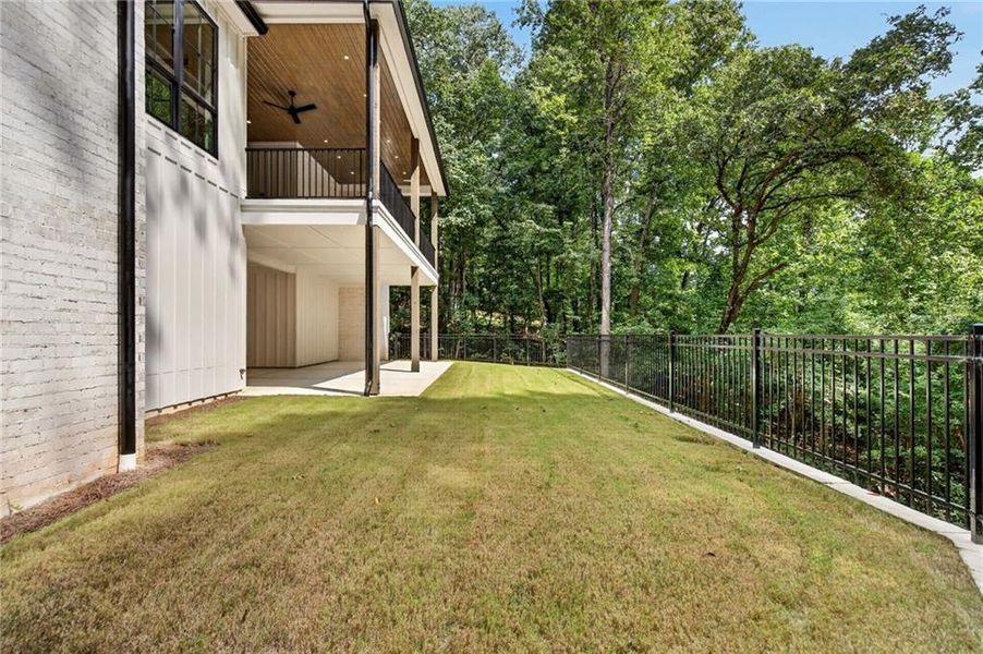 Exterior details and patio area of a home in , Cumming (Image 31).