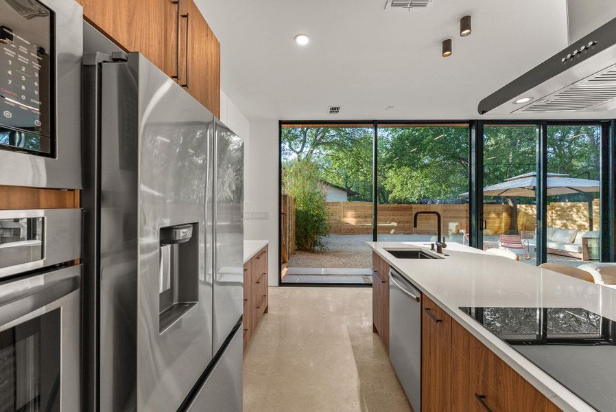 Furnished interior view inside a new home in , Austin (Image 34). Furnished interior view inside a new home in , Austin (Image 34).