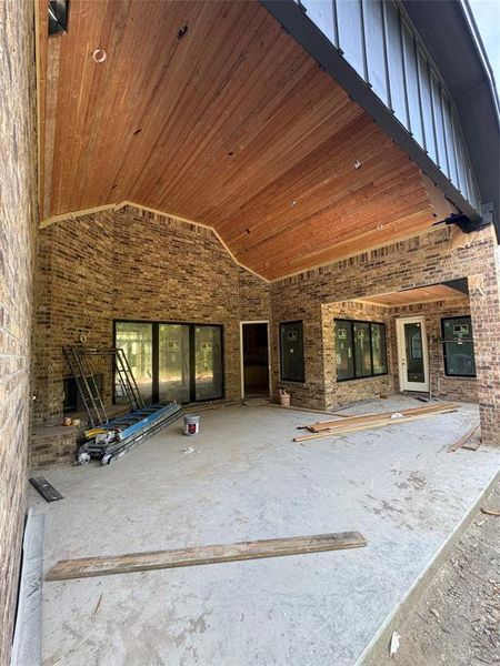 In-progress construction of a new home in , Heath, TX (Image 4).