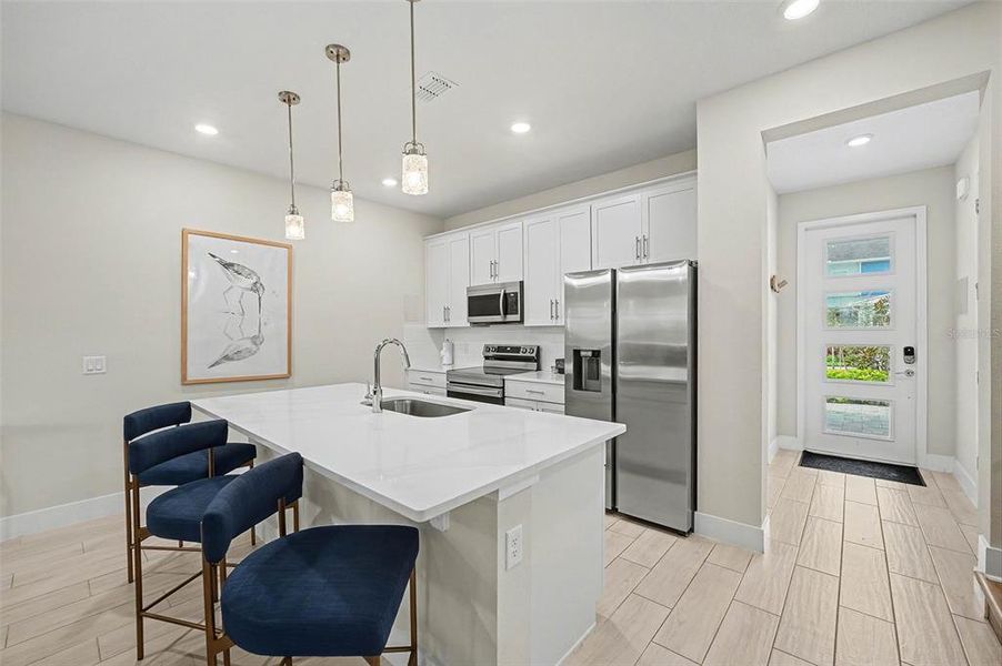 Furnished interior view inside a new home in , Reunion (Image 27).