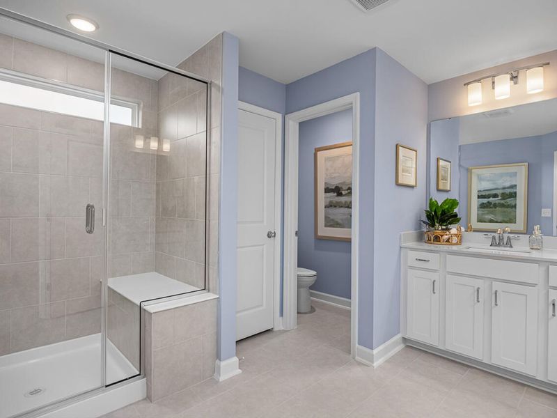 Furnished interior view inside a new home in Springvale, Fuquay Varina (Image 12).