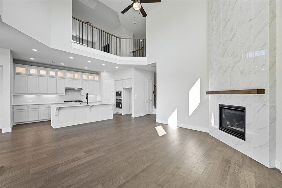 Spacious, unfurnished interior of a new home in Trinity Falls, McKinney (Image 26). Spacious, unfurnished interior of a new home in Trinity Falls, McKinney (Image 26).