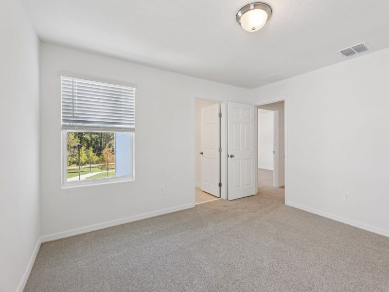 Spacious, unfurnished interior of a new home in The Meadow at Crossprairie Townes, St. Cloud (Image 12). Spacious, unfurnished interior of a new home in The Meadow at Crossprairie Townes, St. Cloud (Image 12).