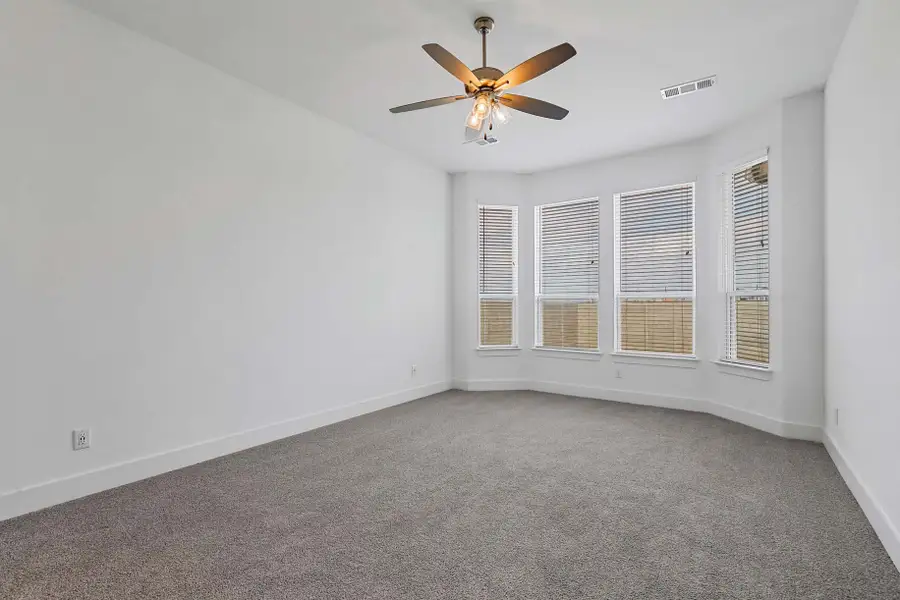 Representative Primary Bedroom - some options shown