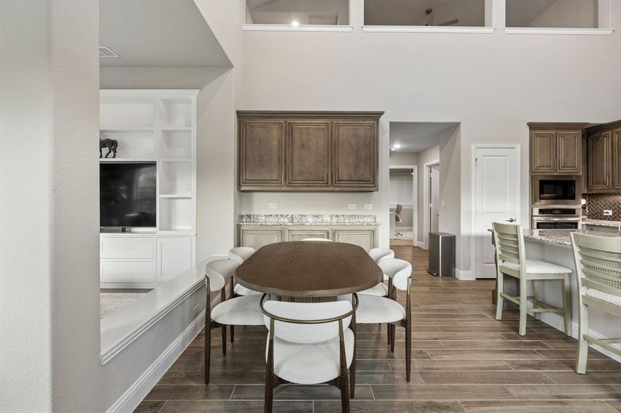 Furnished interior view inside a new home in Devonshire, Forney (Image 15). Furnished interior view inside a new home in Devonshire, Forney (Image 15).