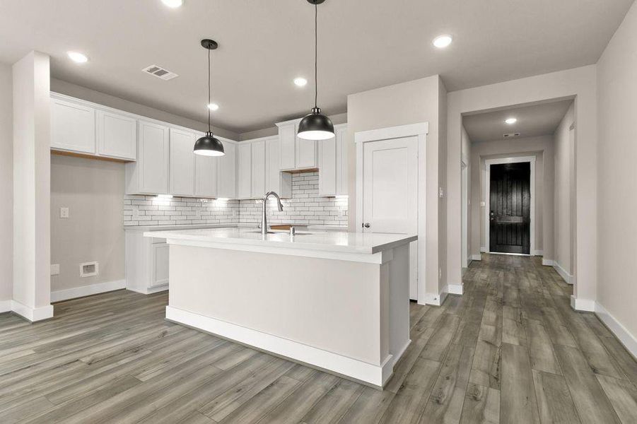 Furnished interior view inside a new home in Colony at Pinehurst, Pinehurst (Image 5). Furnished interior view inside a new home in Colony at Pinehurst, Pinehurst (Image 5).