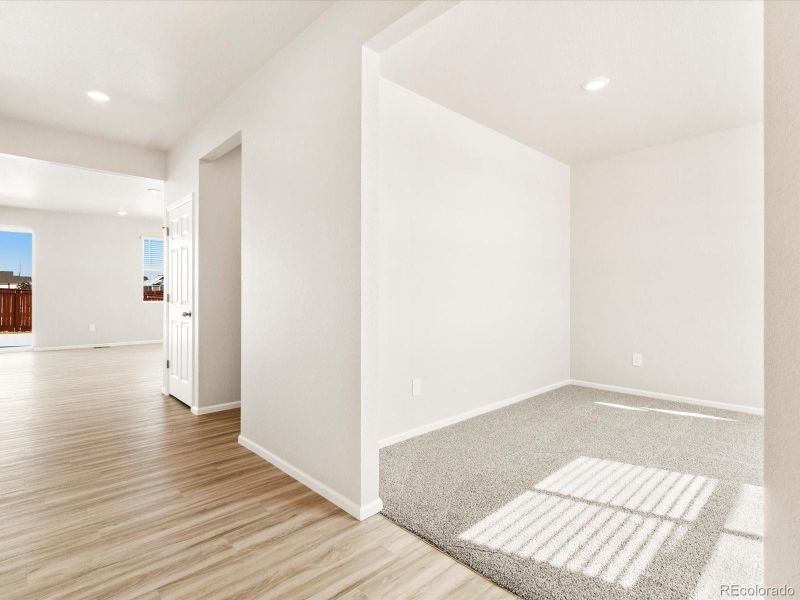 Spacious, unfurnished interior of a new home in Revere at Johnstown, Johnstown (Image 19). Spacious, unfurnished interior of a new home in Revere at Johnstown, Johnstown (Image 19).